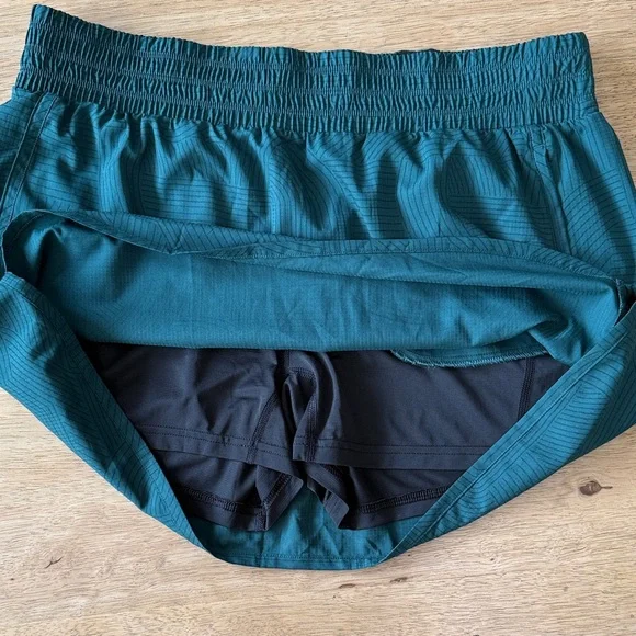 Prana Black and Teal Athletic Skirt - Picture 4 of 6